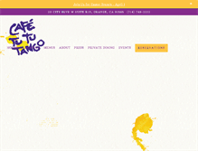 Tablet Screenshot of cafetututangooc.com